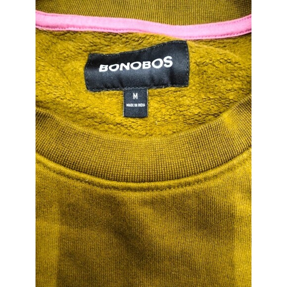 BONOBOS Critter Supersoft Fleece Crew Sweater Embroidered Long Sleeve M 283635 - Picture 6 of 6
